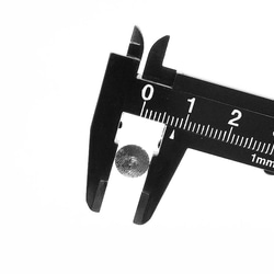 送料無料　セッティング　台座　8mm　シルバー　40個　留め具　留め金具付き　ヘアゴム　金具　AP0906 4枚目の画像