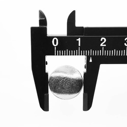 送料無料　カフスボタン　パーツ　10個　平台座　15mm　台座付　カフリンクス　パーツ　セッティング　台座　AP0923 4枚目の画像