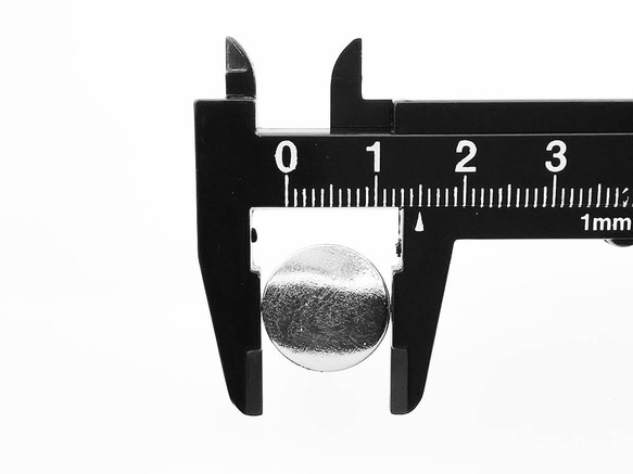 送料無料　カフスボタン　パーツ　10個　平台座　15mm　台座付　カフリンクス　パーツ　セッティング　台座　AP0923 4枚目の画像