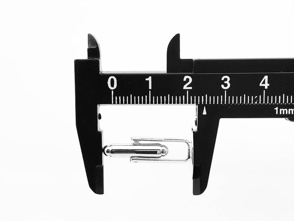 送料無料　カフスボタン　パーツ　10個　平台座　15mm　台座付　カフリンクス　パーツ　セッティング　台座　AP0923 6枚目の画像