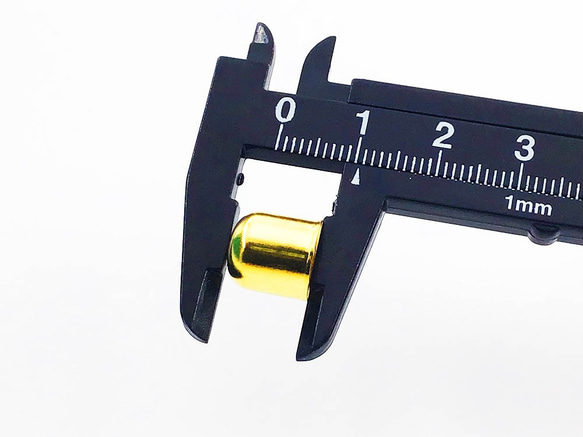 送料無料　カツラ　ゴールド　30個　10x10　カン無し　エンドパーツ　留め具　紐留め　金具　AP0968 4枚目の画像