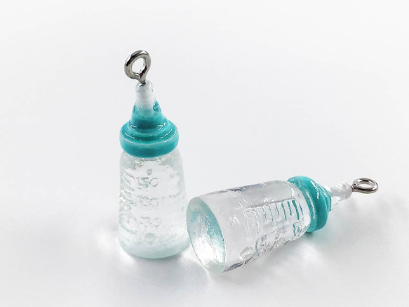 送料無料　チャーム　パーツ　哺乳瓶　10個　チャームパーツ　ボトル　アクセサリートップ　AP1119 3枚目の画像