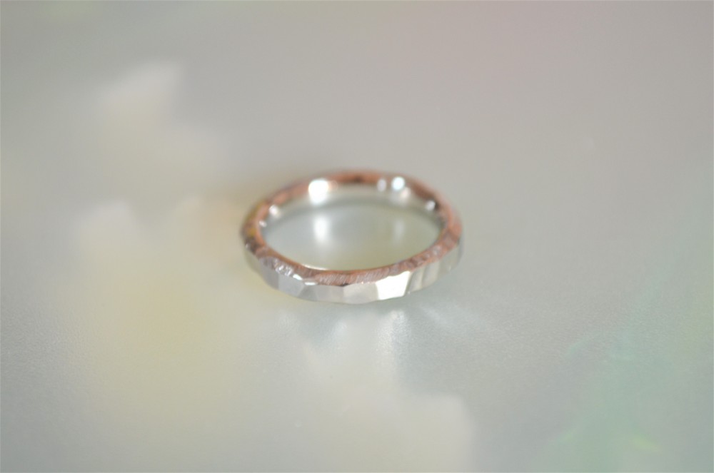 titanium ring・チタンリング・シルバーロック・１１・５号