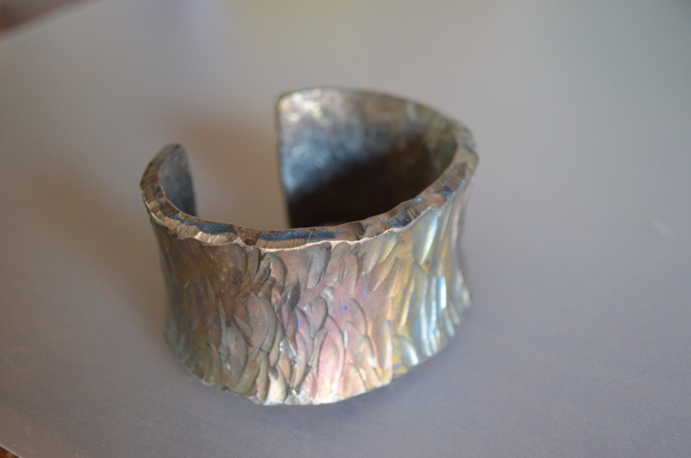 チタンバングル「雷樹」受注生産