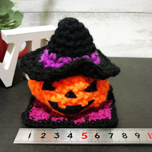 ハロウィン♡編みぐるみジャックオランタン あみぐるみ AMIAMI