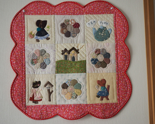 アンティークキルト あひるのbabyちゃんの刺繍ハンドメイド·͜· ♡ アンティークキルト あひるのbabyちゃんの刺繍ハンドメイド·͜