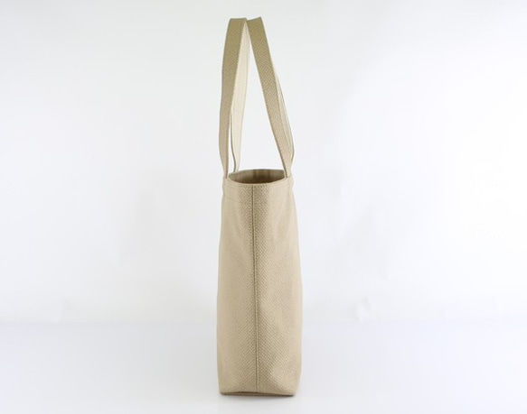 日本最古の帆布　松右衛門帆　simple  tote   Gold 3枚目の画像