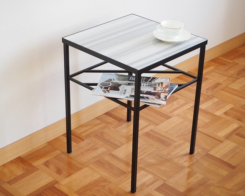 コーヒーテーブル NYBODA ホワイト/グレー IKEA (イケア) IKEA