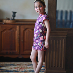 櫻花紫小旗袍 (2歲～5歲) 第6張的照片