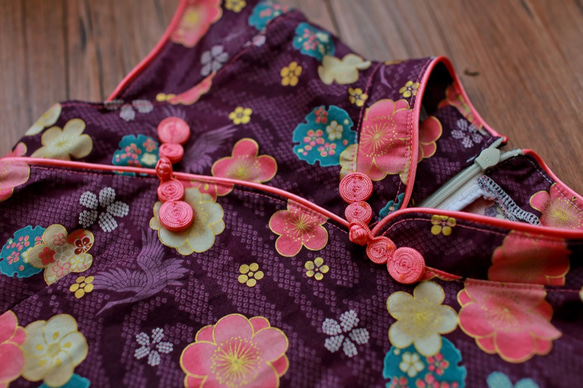 櫻花紫小旗袍 (2歲～5歲) 第7張的照片