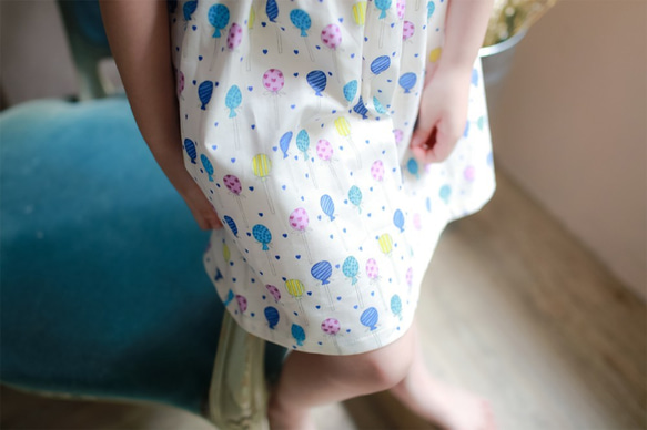 愛ロリポップ小さな襟のドレス2歳（90センチメートル）〜5歳（120センチメートル） 9枚目の画像