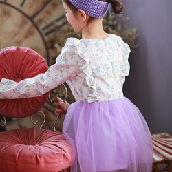 紫色小馬紗裙洋裝 2歲(90cm)～5歲(120cm） 第3張的照片