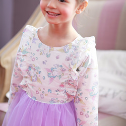 紫色小馬紗裙洋裝 2歲(90cm)～5歲(120cm） 第5張的照片