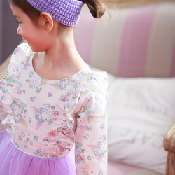 紫色小馬紗裙洋裝 2歲(90cm)～5歲(120cm） 第6張的照片