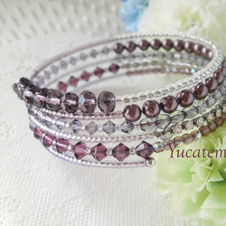 Bracelet violet 2枚目の画像