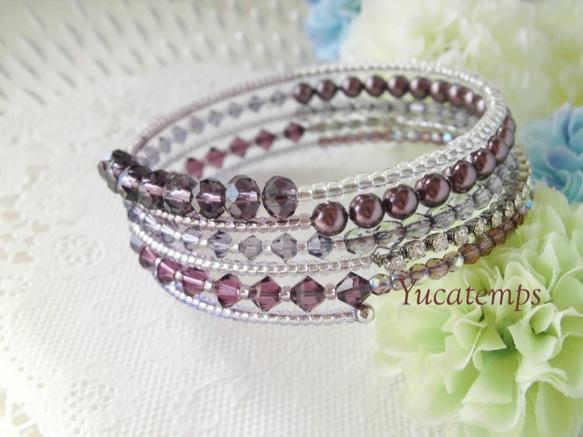 Bracelet violet 2枚目の画像