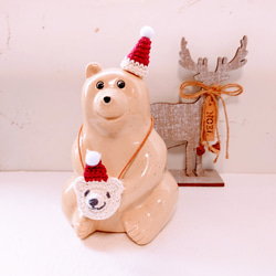 メロンソーダと麦わら帽子のセット☆しろくま貯金箱 その他インテリア