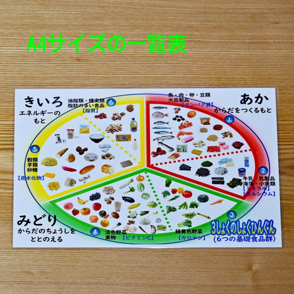 食育セット　食材あそびセット　(名刺サイズ） 食育に　料理に　栄養素の学習に 10枚目の画像
