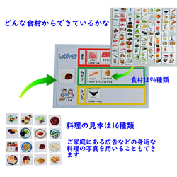 食材あそびセット　食育に　3色食品群　料理に 2枚目の画像