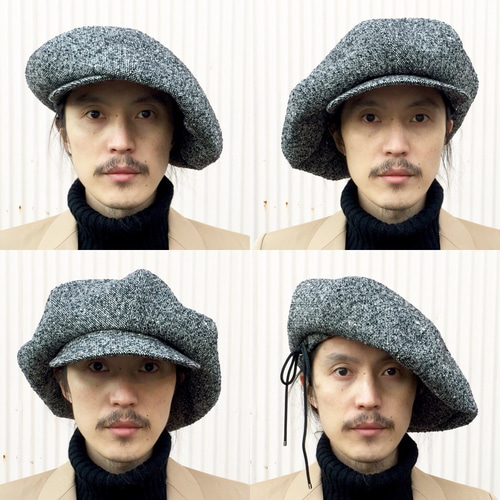 odd numbers Big Casquette ビッグ キャスケット 黒 偉大な