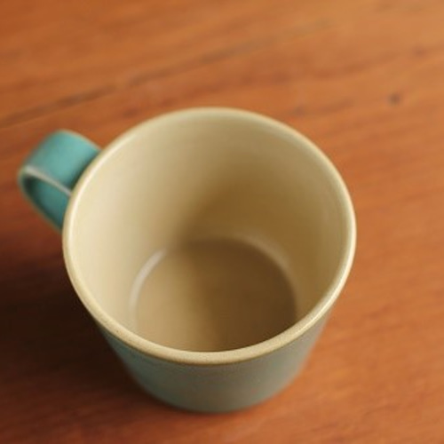 シンプルで使いやすい 益子焼コーヒーカップ＆ソーサーセット