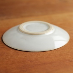 シンプルで使いやすい　益子焼コーヒーカップ＆ソーサーセット（白） 5枚目の画像