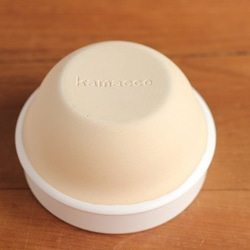 美味しいご飯が手軽に炊ける益子焼の一合土釜　kamacco（白） 4枚目の画像