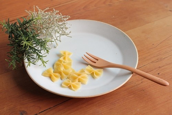 新品★益子焼 皿 プレート ★益子焼き パスタやメインディッシュプレート 益子焼8寸平皿（白） 中皿 益子焼