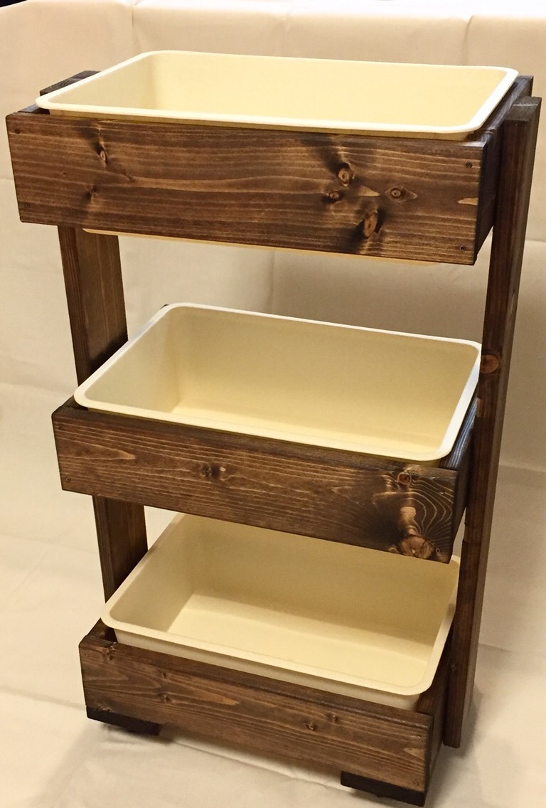 ウッドワゴン3段