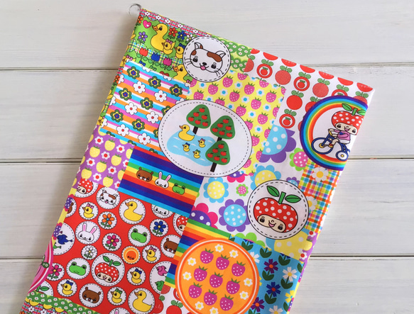 予約販売】#99水玉りんごちゃんパッチ 生地 257 通販 7173917