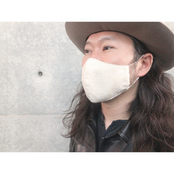 【J】　大人用　花柄　ブルー系　手作りマスク　ハンドメイドマスク　立体マスク 5枚目の画像