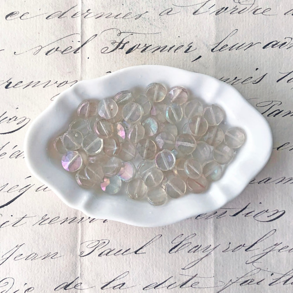 Nailhead Beads 約8mm [SO-127]＊10個＊Vintage＊ 4枚目の画像