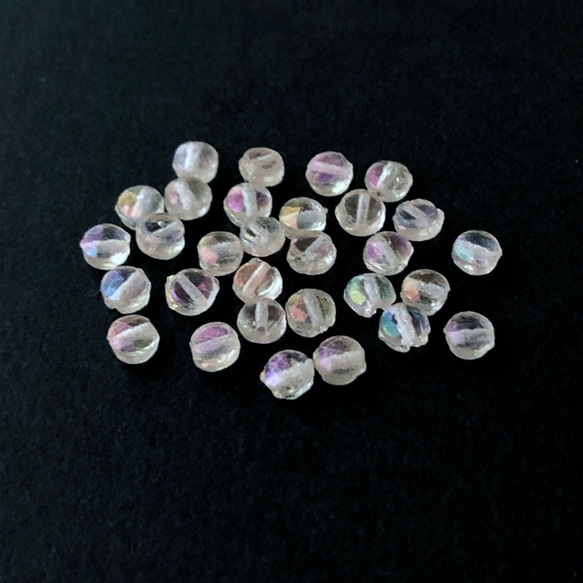 Nailhead Beads 約4mm [SO-128]＊30個＊Vintage＊ 3枚目の画像
