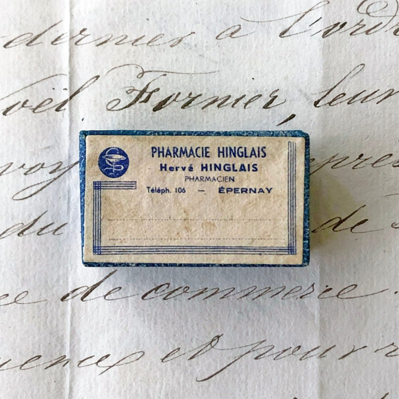 French Pharmacy Box [BOX-001-3]＊Vintage＊ 2枚目の画像