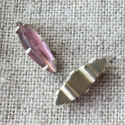 Rose Montee Amethyst Marquise 11x4mm [SO-031]＊5個＊Vintage 3枚目の画像