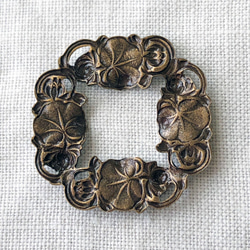 Floral Framework Stampings 約25mm×26mm [FIN-049]＊2個＊ 6枚目の画像