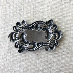 10%OFF＊Antique style Plate 約48.8×28.5mm [OTR-005]＊1個＊ 3枚目の画像