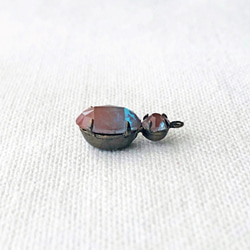 Glass Pendant 約18mm×8mm [SPH-51]＊1個＊ 7枚目の画像