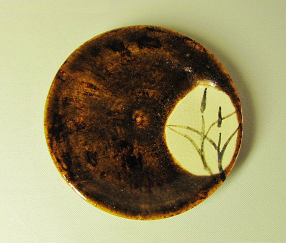 柿織部えのころ草文コーヒーカップ＆ソーサー　CC-2　　陶器/カップ/コーヒーカップ/織部 人気・おすすめ｜売れ筋商品・話題商品におすすめ コスパ重視 安心配送 スピーディーにお届け