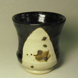 斑唐津皮鯨ぐい　唐津焼　ぐい呑　焼物　酒器　陶器 0_f9e1be0d8b656ed6ba897207364f