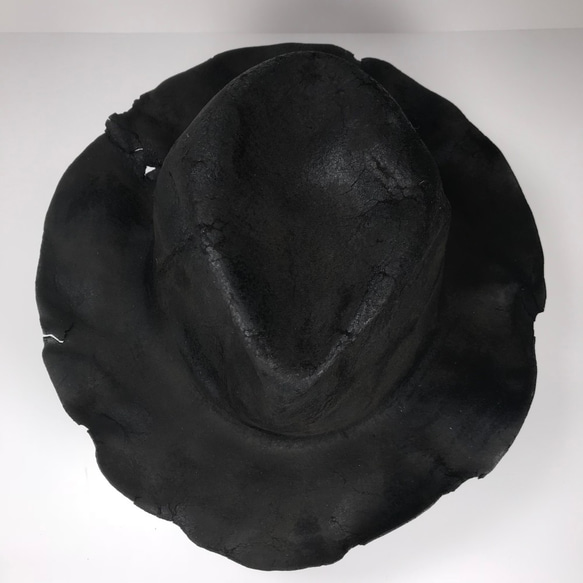 【三角帽】可折疊的帽子，如木炭 第2張的照片