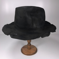 【三角帽】可折疊的帽子，如木炭 第6張的照片