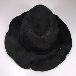 【三角帽】可折疊的帽子，如木炭 第8張的照片
