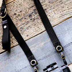 RIG STRAP BLACK カメラストラップ[受注生産] 5枚目の画像