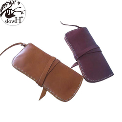 &quot;slowH&quot; &quot;Patina&quot; CAMEL〈Leather Wallet, Simpl 第2張的照片