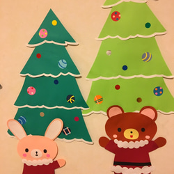 【送料無料】壁面飾り☆クリスマス☆クリスマス会☆12月☆冬☆保育 4枚目の画像