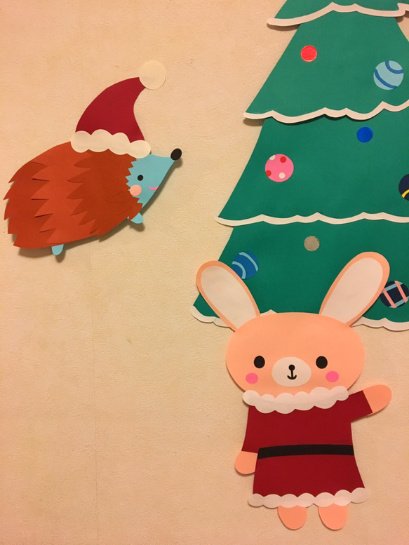 【送料無料】壁面飾り☆クリスマス☆クリスマス会☆12月☆冬☆保育 5枚目の画像