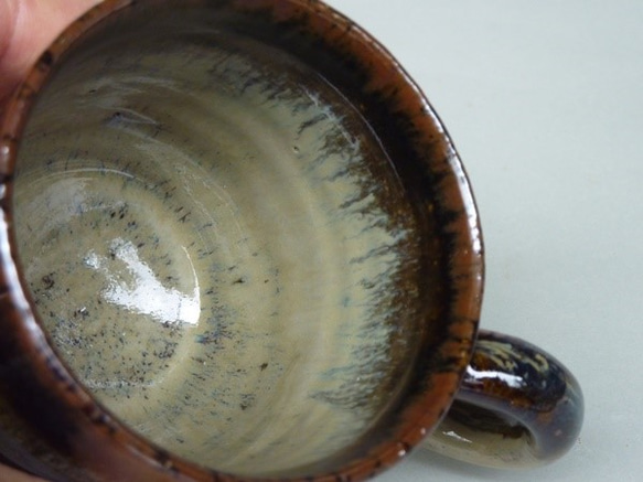 ナマコ釉マグカップ 6枚目の画像