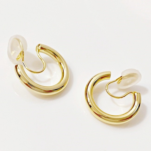 人気 イヤリング ゴールド かわいい シンプル 痛くない フープ 20mm