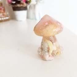 妖精と魔法のキノコのオルゴナイト 4枚目の画像
